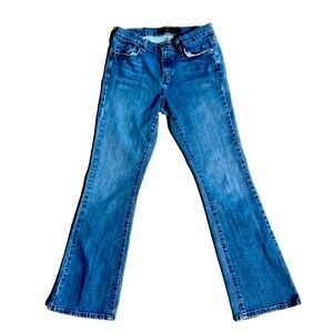 WOMENS SIZE 8 CALVIN KLEIN JEANS FADED FLARE